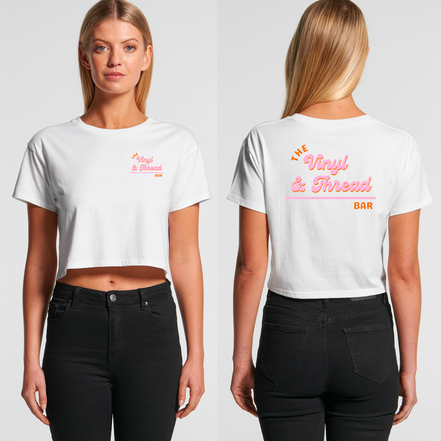 WOMENS CROP TEE