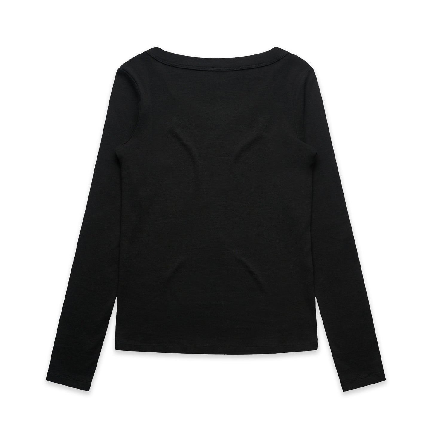 Wo's Organic Rib L/S Tee