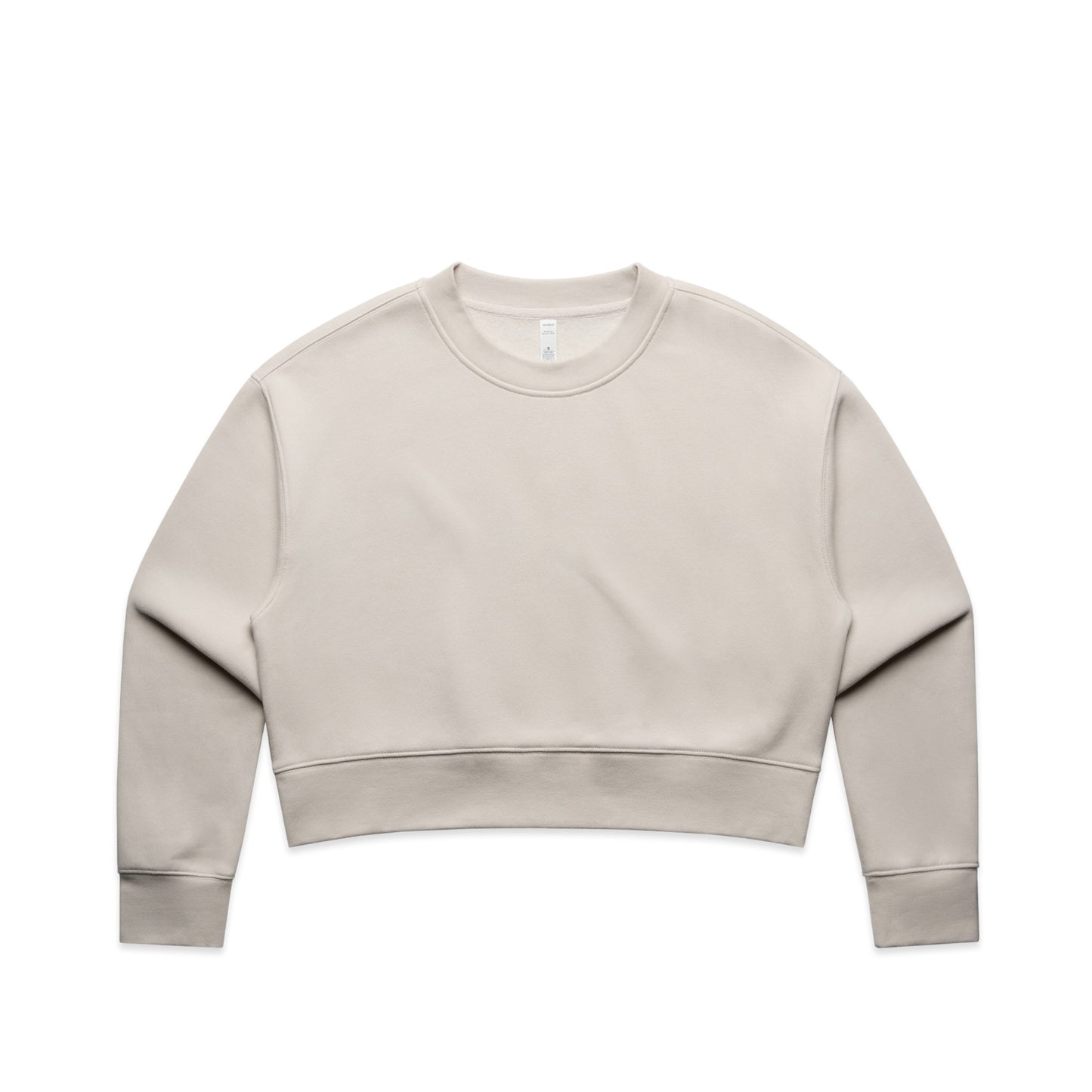 WOMENS RELAXED CROP CREW