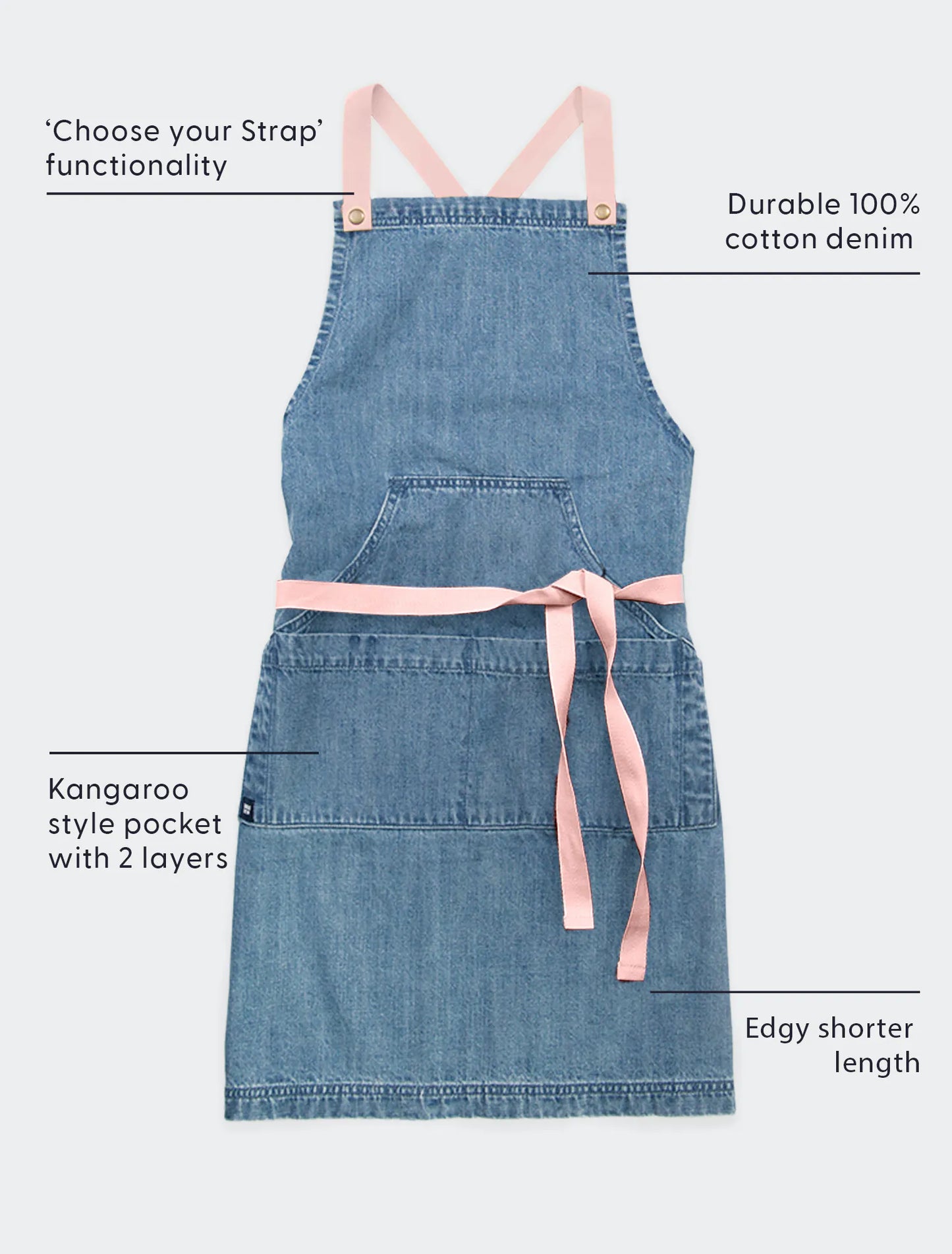 DENIM APRON