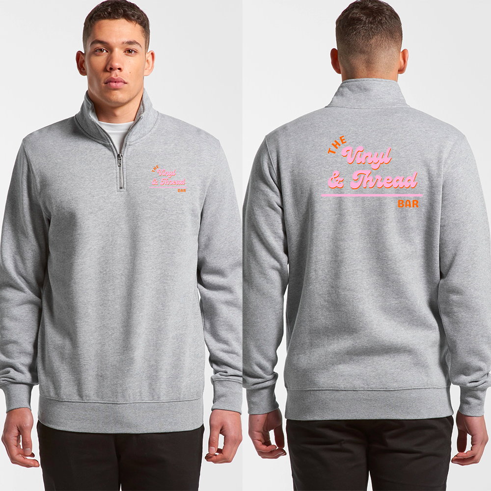 MENS HALF ZIP CREW