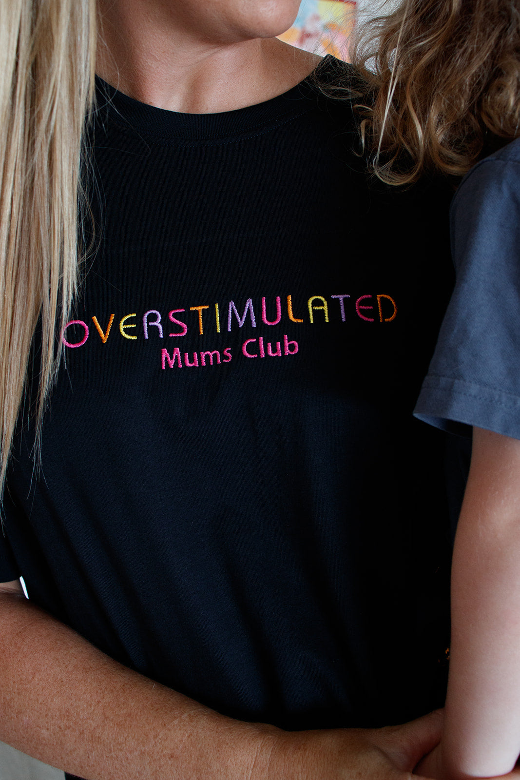 OVERSTIMULATED MumClub Oversized Organic Cotton Slouch Tee