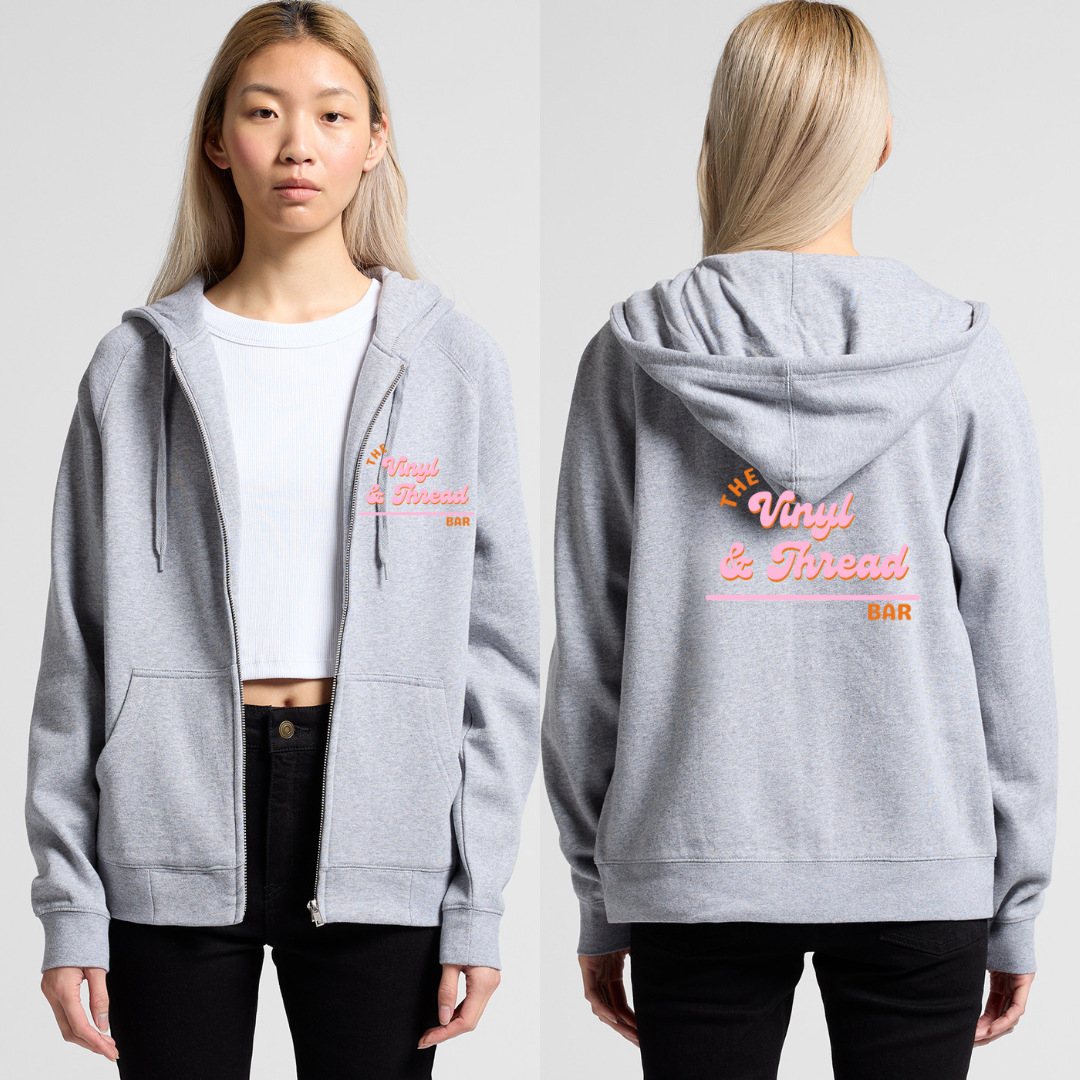 WOMENS OFFICIAL ZIP HOOD CREW