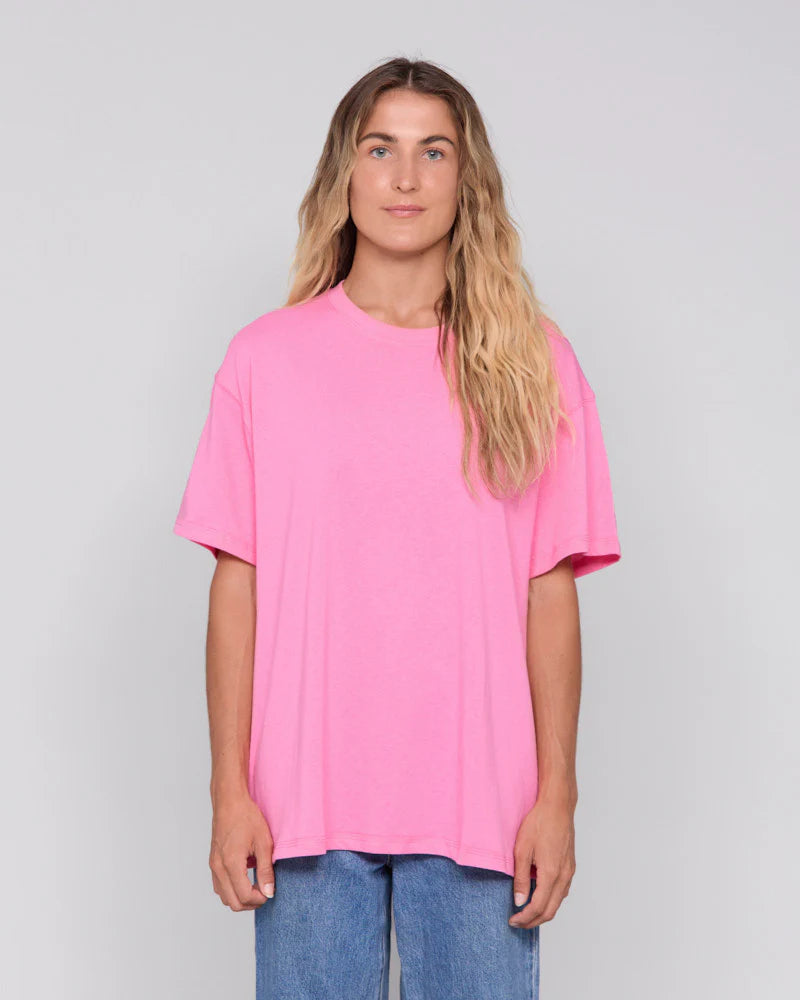 NOT A REGULAR MUM Oversized Hemp Slouch Tee