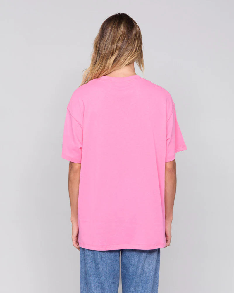 OVERSTIMULATED Mum Club Oversized Hemp Slouch Tee