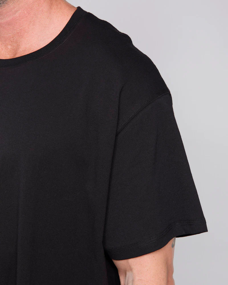 OVERSTIMULATED Mum Club Oversized Hemp Slouch Tee