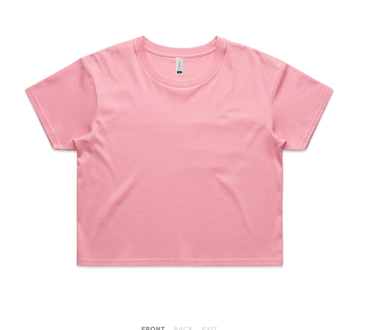 WOMENS CROP TEE