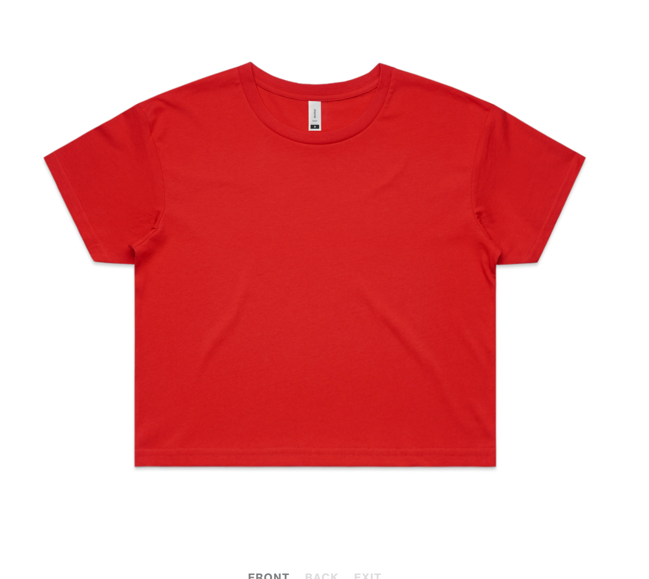 WOMENS CROP TEE
