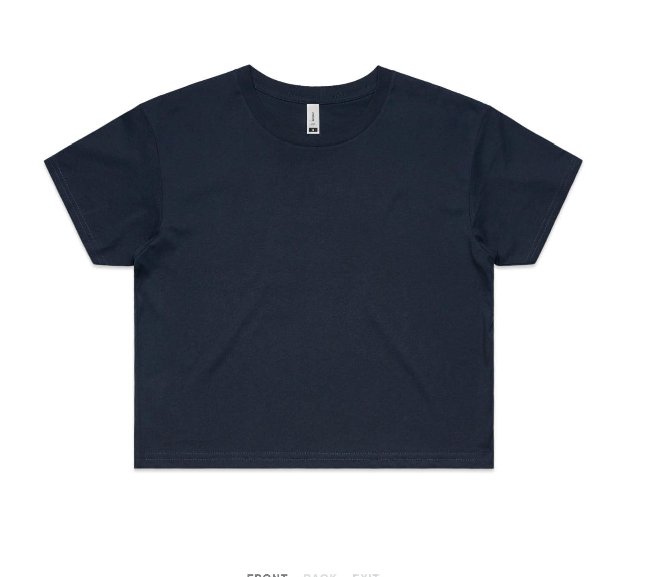 WOMENS CROP TEE