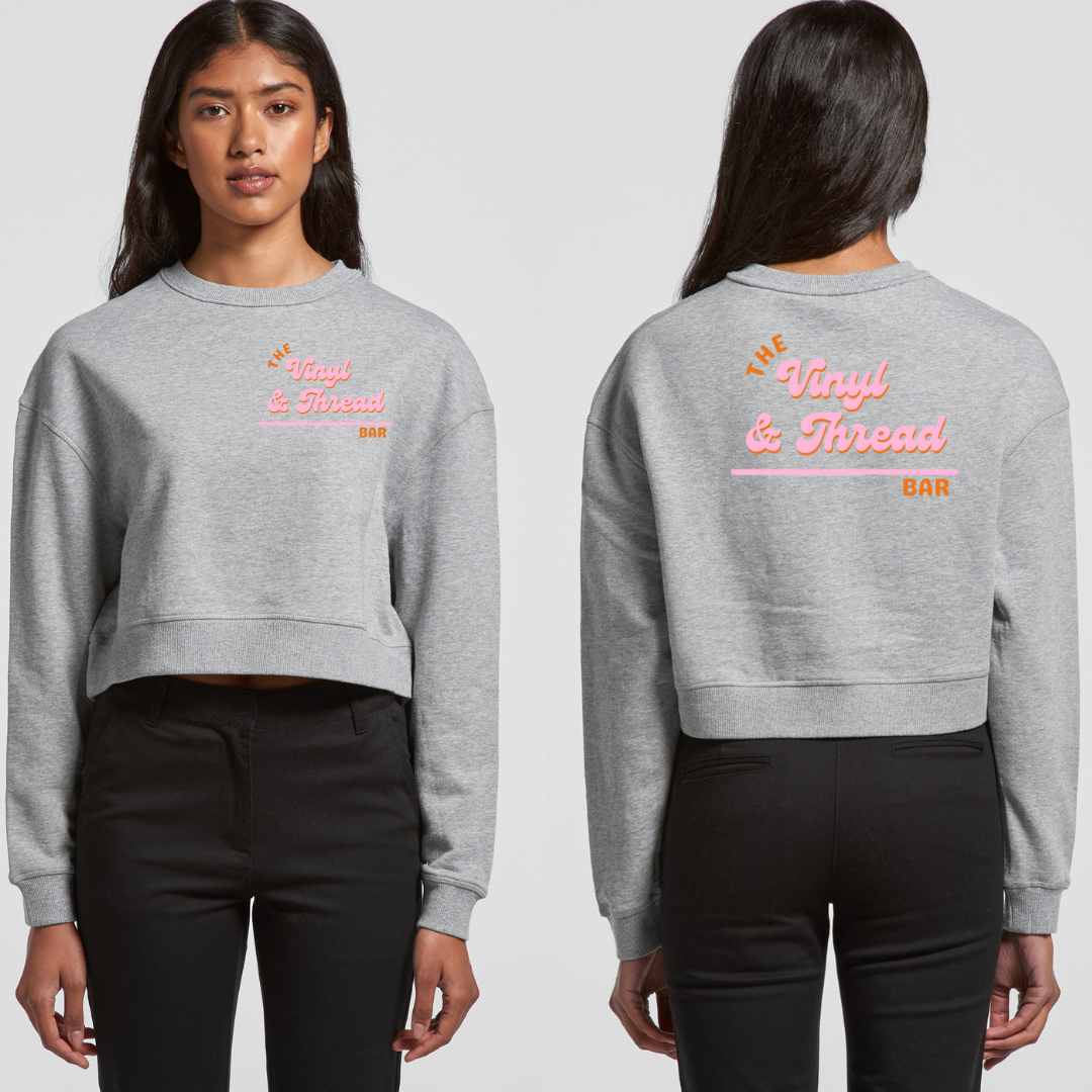 WOMENS CROP CREW
