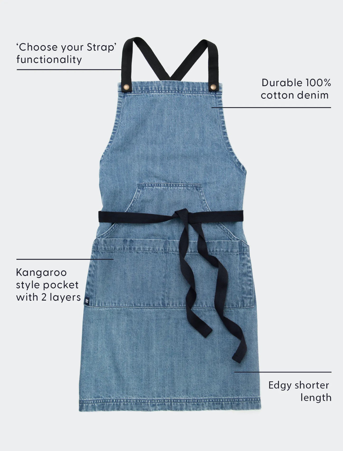 DENIM APRON