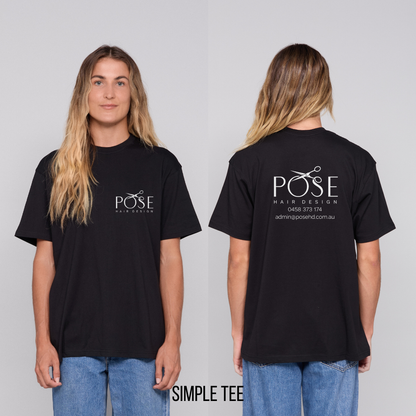 Pose Simple Tee ORGANIC - UNISEX