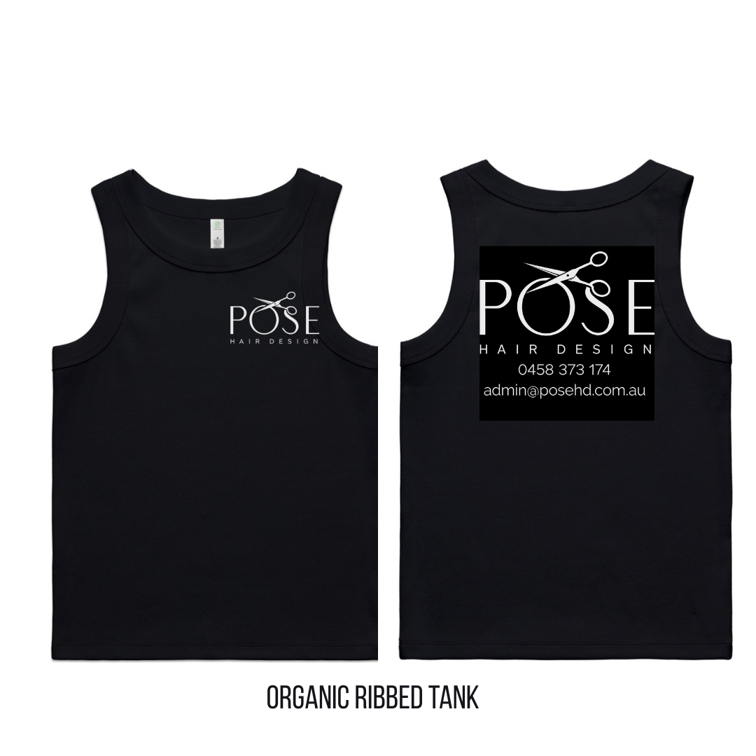POSE WOMENS RIBBED TANK