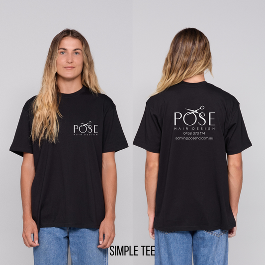 Pose Simple Tee ORGANIC - UNISEX