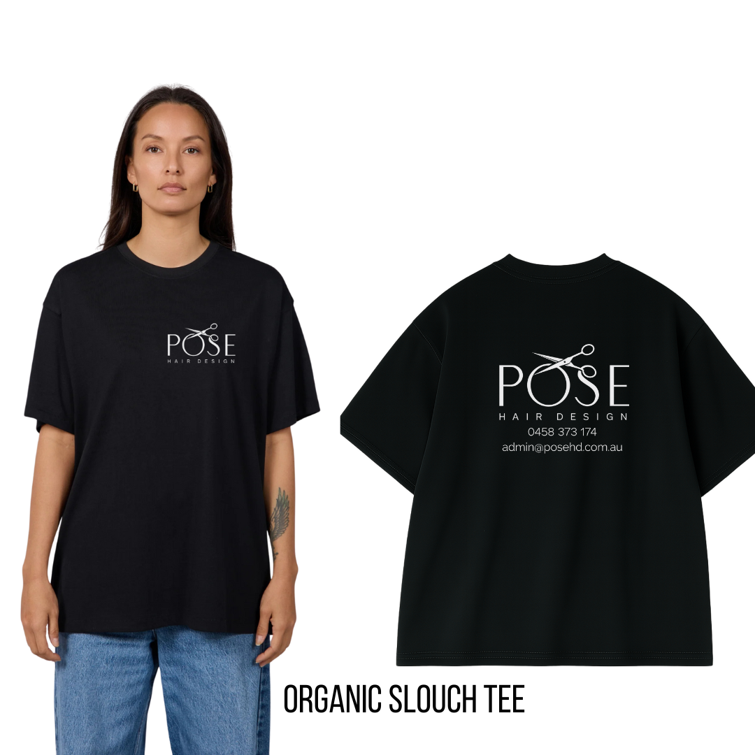 POSE Slouch Tee Organic - UNISEX