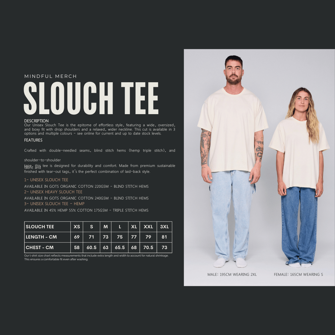 Slouch Tee Organic - UNISEX