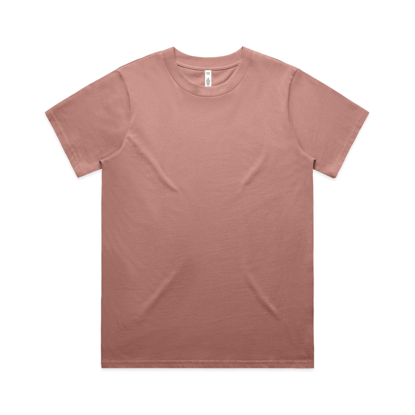 Wo's Classic Tee, Hazy Pink, XL( Next Day Dispatch)