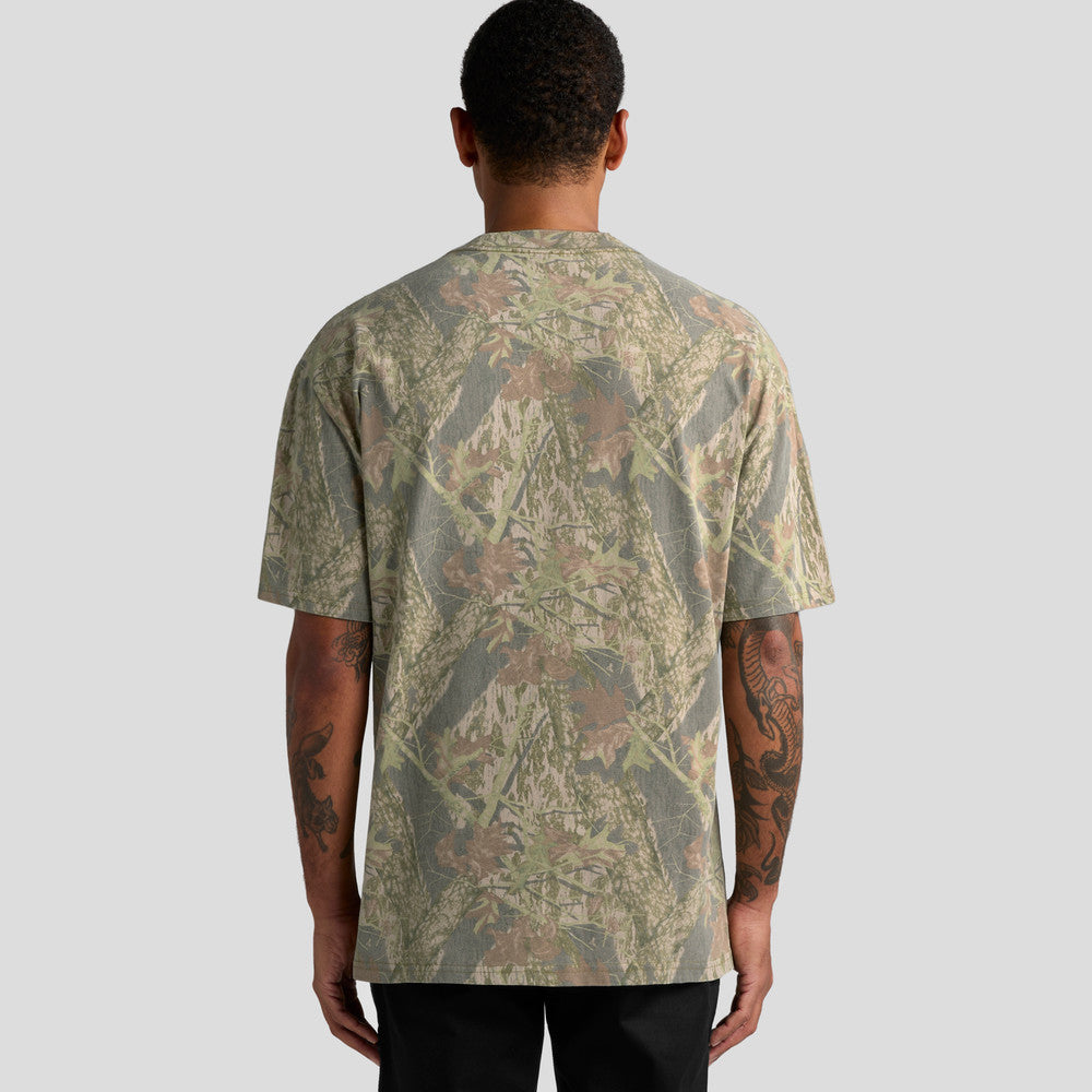 Heavy Faded Camo Tee Relaxed 5082C back