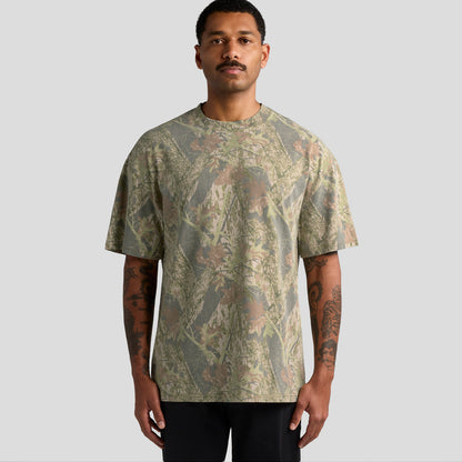 Heavy Faded Camo Tee Relaxed 5082C front