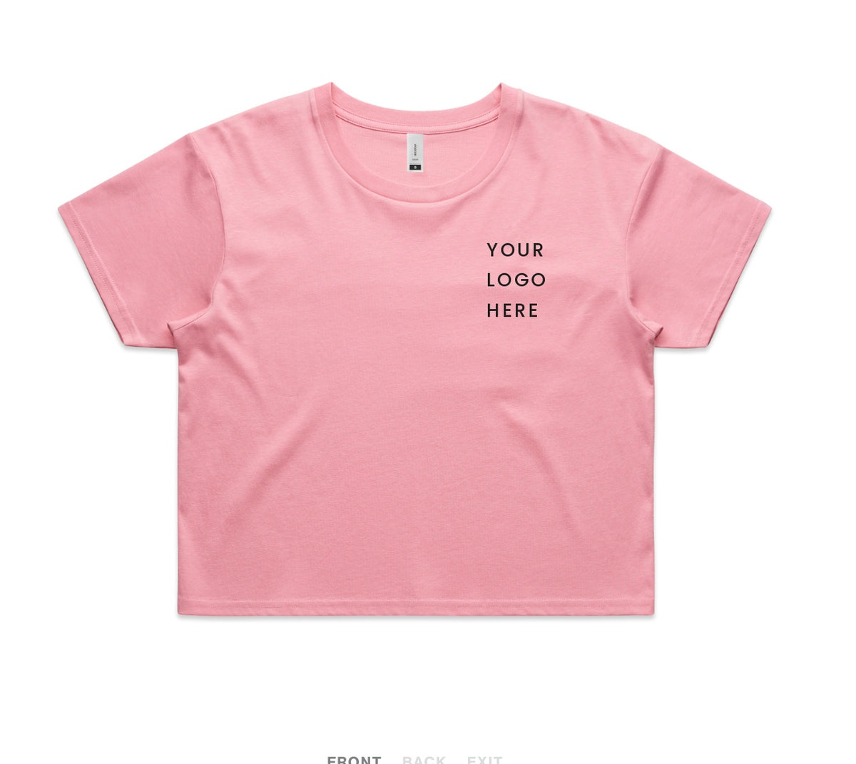 Womens Crop Tee