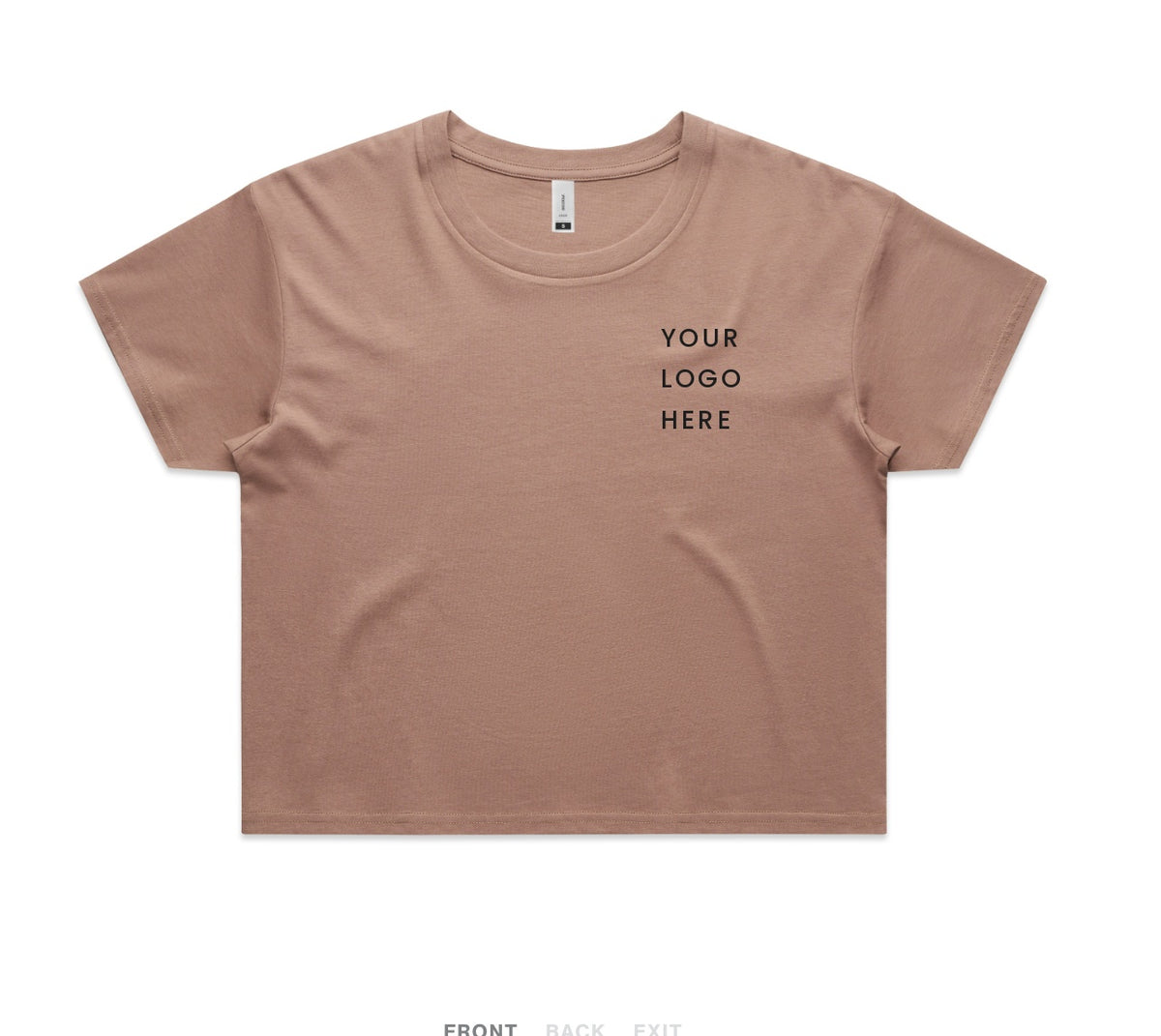 Womens Crop Tee