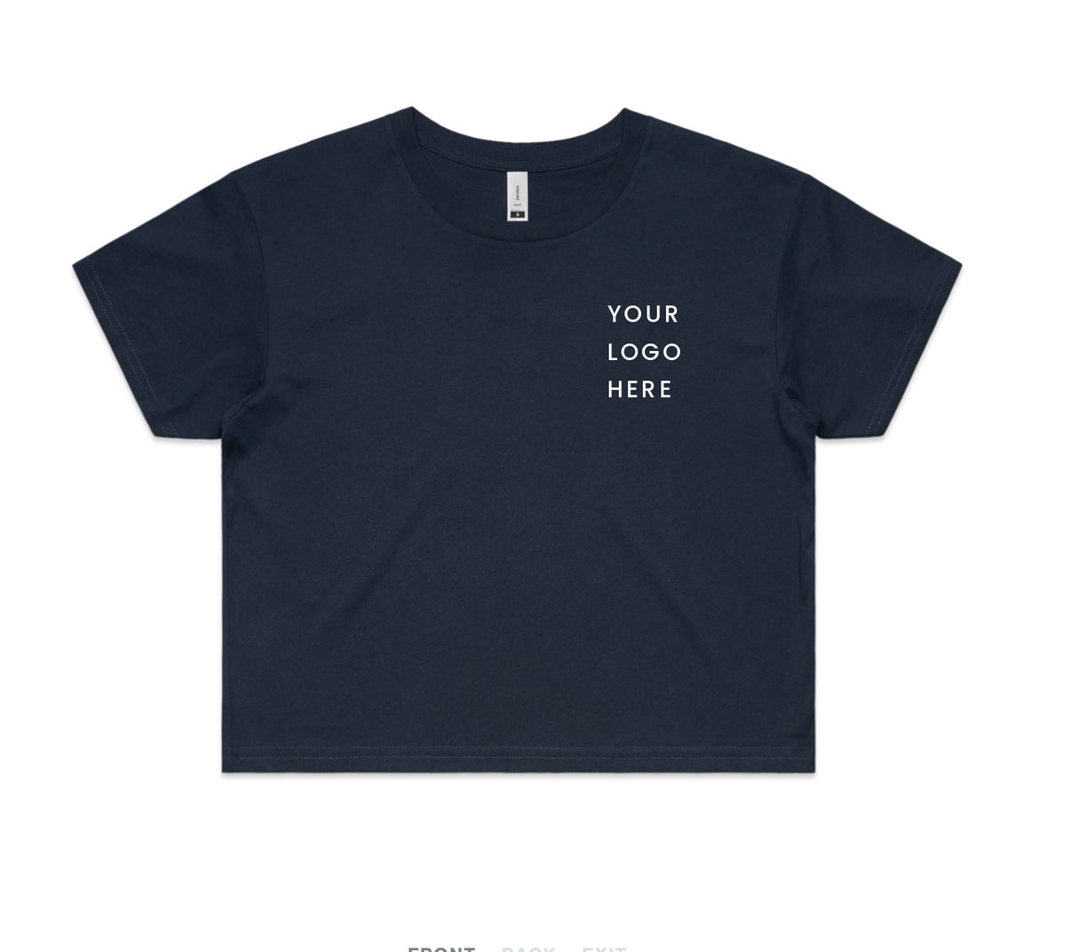 Womens Crop Tee