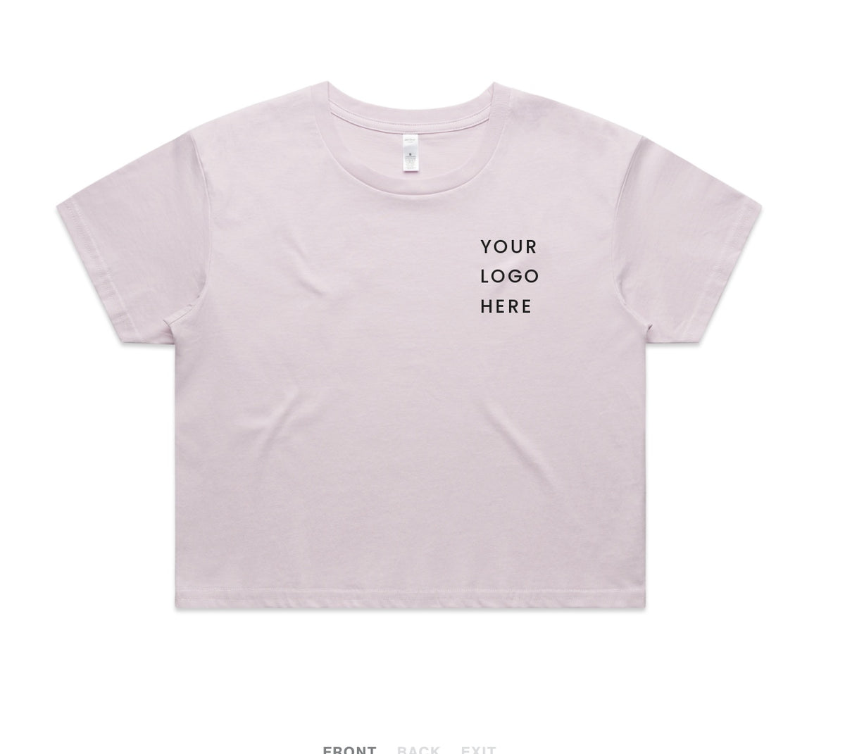 Womens Crop Tee