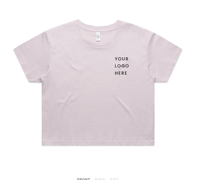 Womens Crop Tee