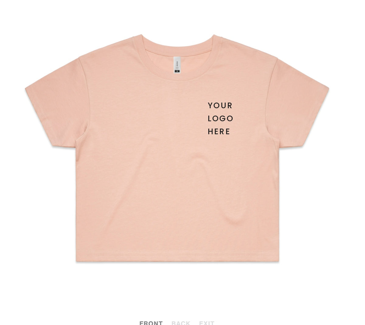 Womens Crop Tee