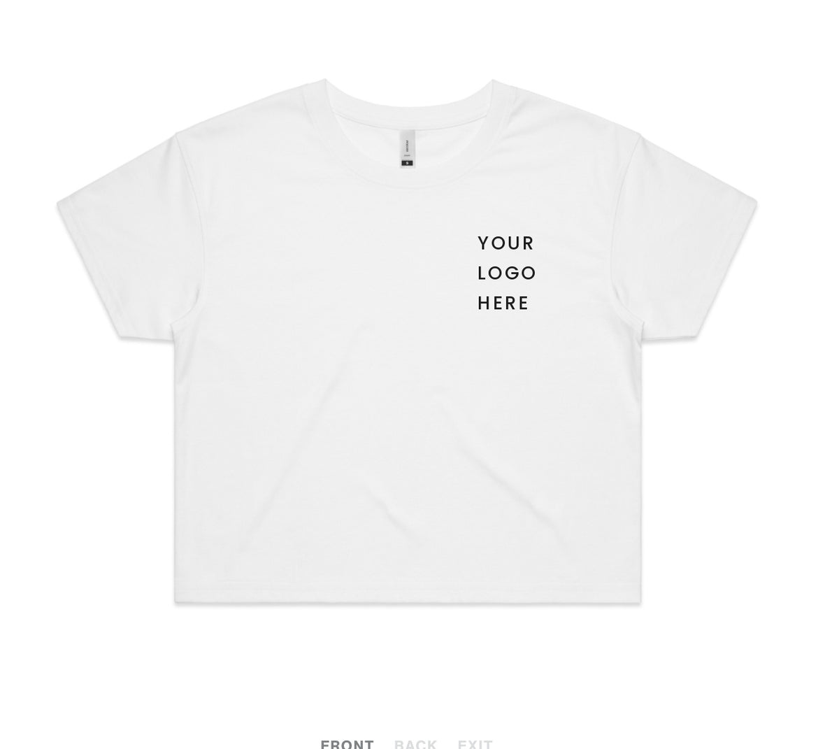 Womens Crop Tee