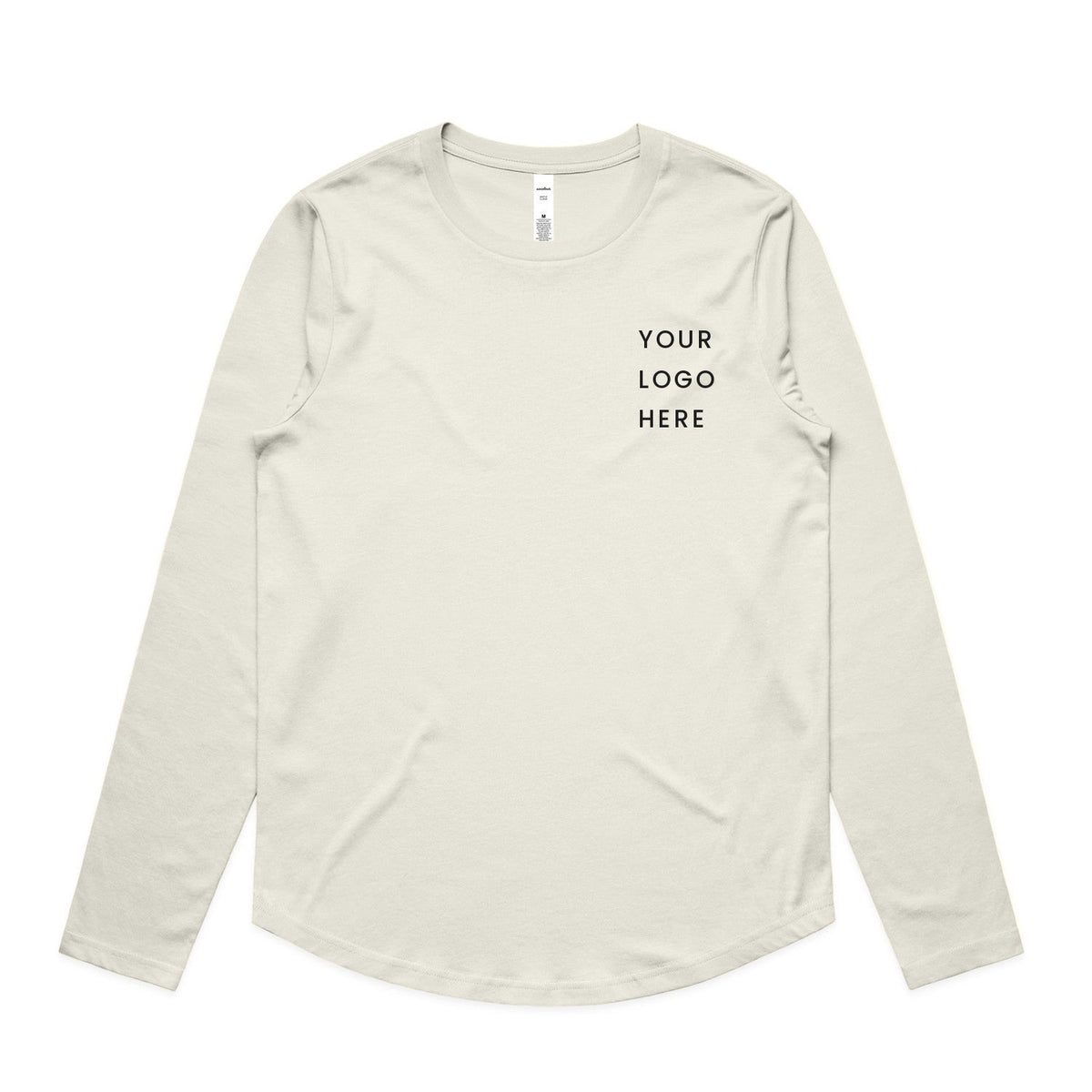 Womens Curve Long Sleeve Tee