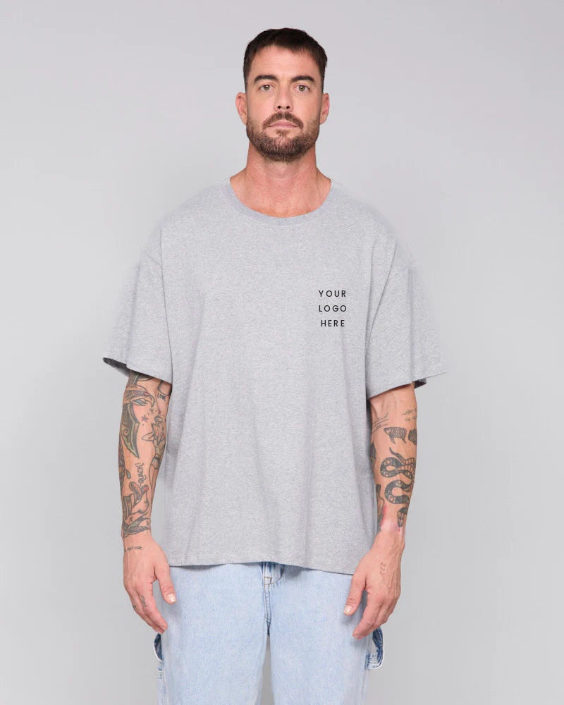 Oversized Slouch Tee Hemp - Unisex
