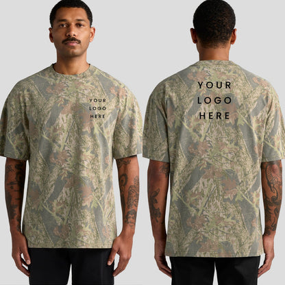 Heavy Faded Camo Tee Relaxed