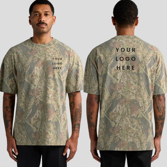 Heavy Faded Camo Tee Relaxed