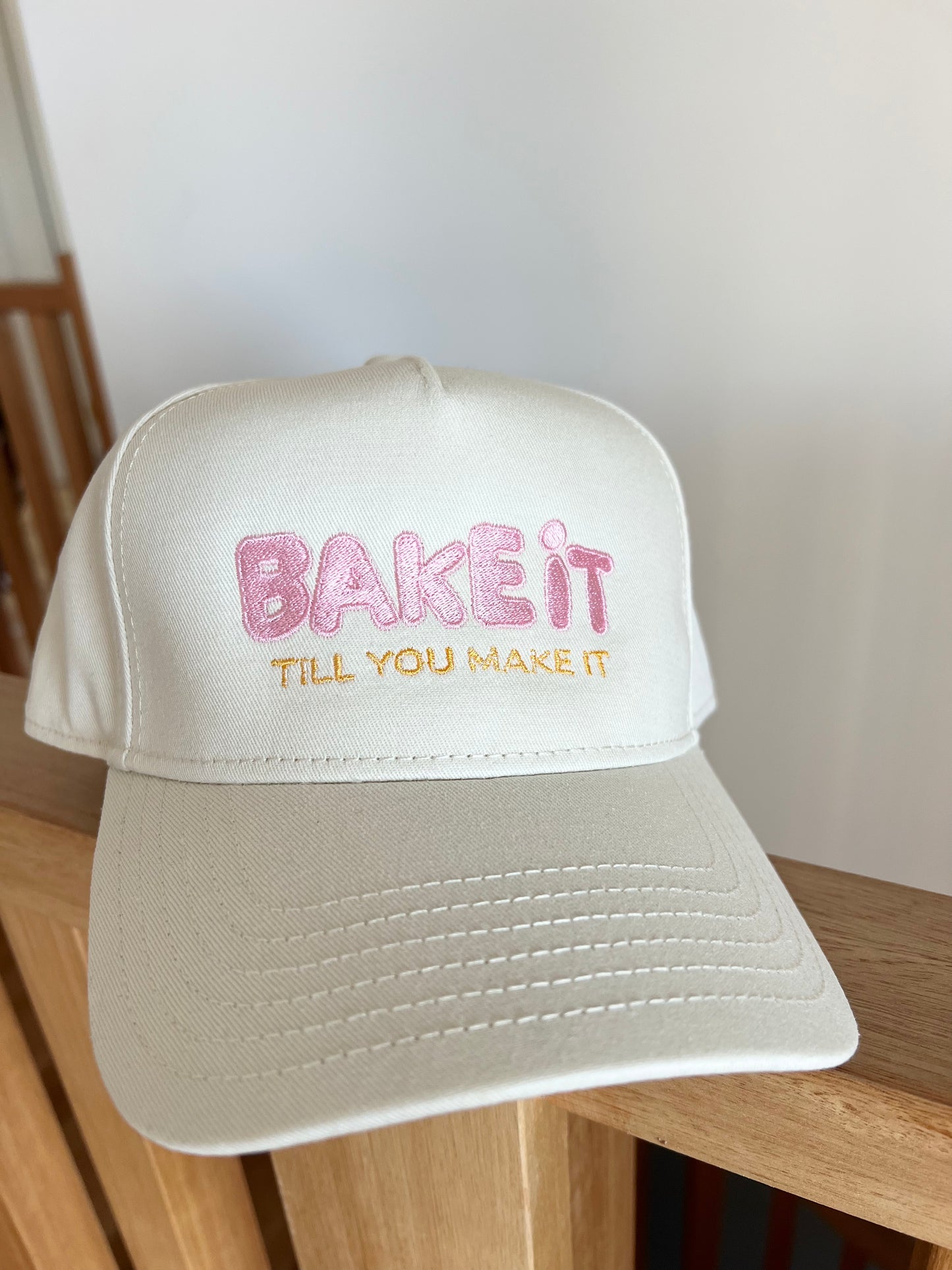 Bake It Till You Make It Frame Cap