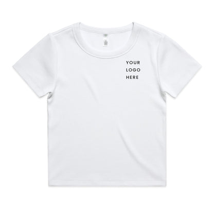 Women's Organic Rib Tee Slim Fit