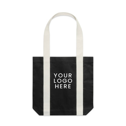 Two-Tone Carrie Tote
