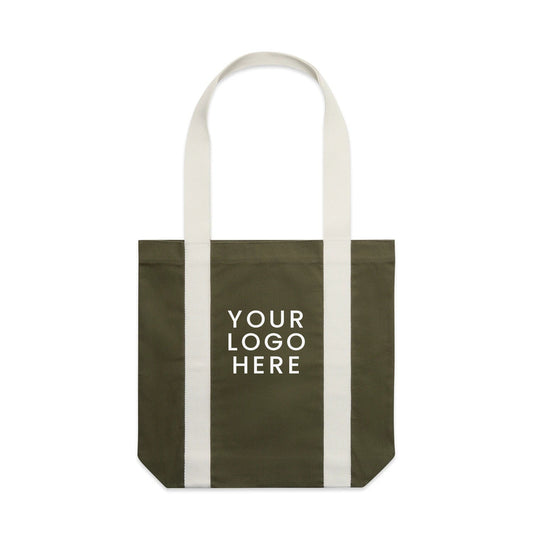 Two-Tone Carrie Tote