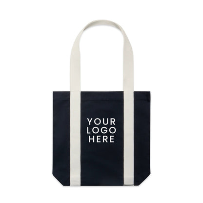 Two-Tone Carrie Tote