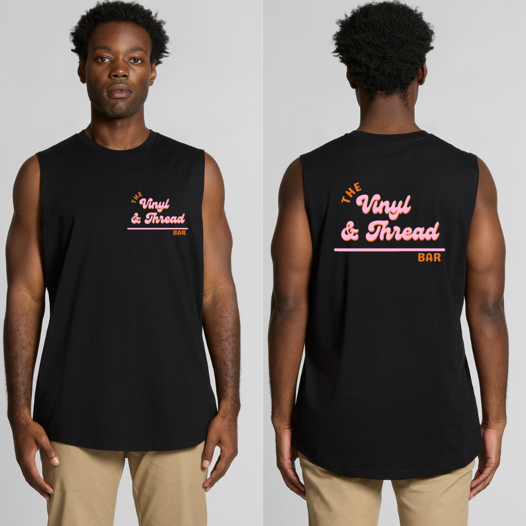 MENS STAPLE CURVE TANK