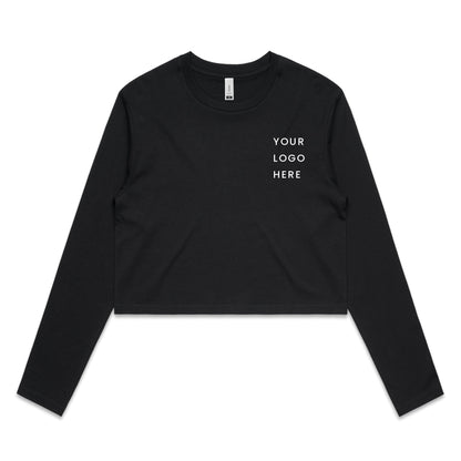 Women's Crop Long Sleeve Tee