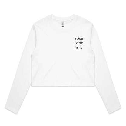 Women's Crop Long Sleeve Tee