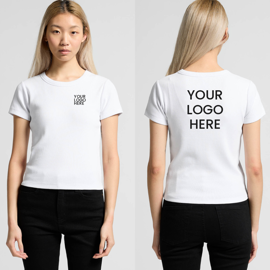 Women's Organic Rib Tee Slim Fit