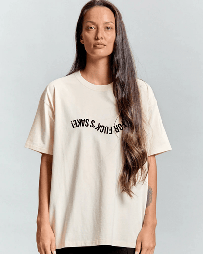 FOR F*CKS SAKE! Oversized Organic Cotton Slouch Tee