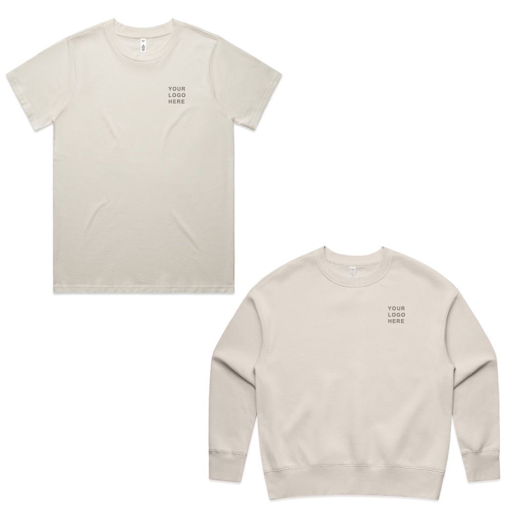 Tee & Crew Bundle - Bone