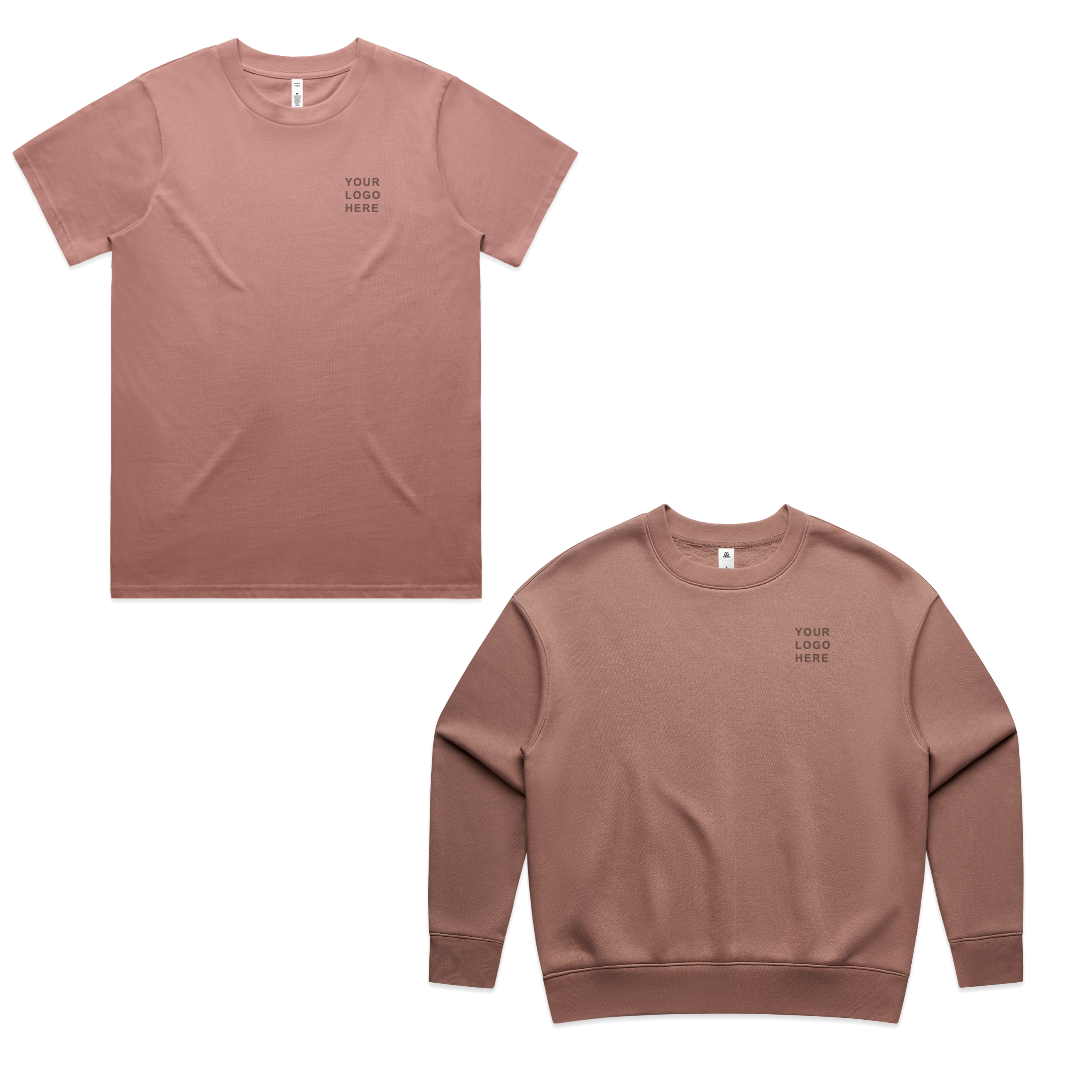 Tee & Crew Bundle - Hazy Pink